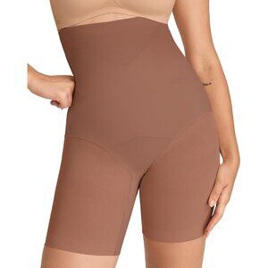 Women's Toffee Super Power Short High Compression Waist Thigh Shaper Shapewear